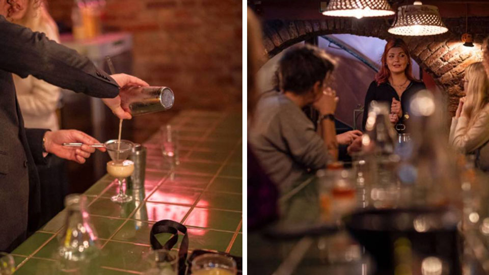 Cocktailkurs i Göteborg hos Stranger med drinkprovning och hot shot-tävling