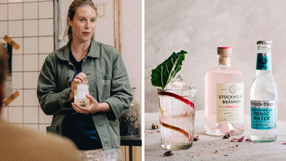 Gin & Tonic-workshop i Stockholm hos Stockholms Bränneri med tonicprovning och GT-mixning