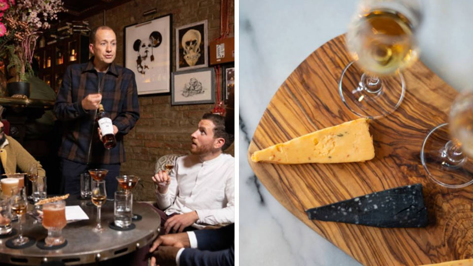 Macallan whiskyprovning i Stockholm hos MAP Petite Maison med 12-18 yo, ostar och cocktails