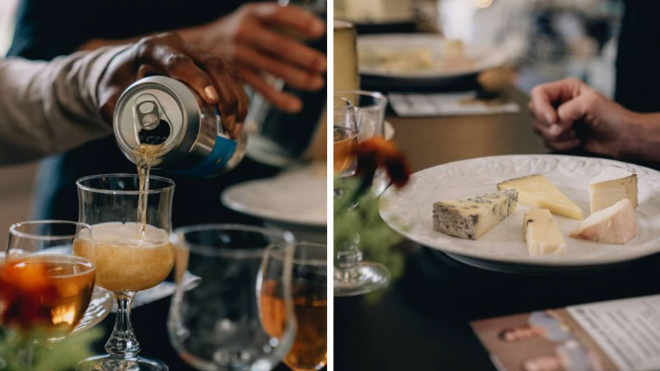 Ost- och ölprovning i Stockholms skärgård på Rindö med lokala hantverksprodukter