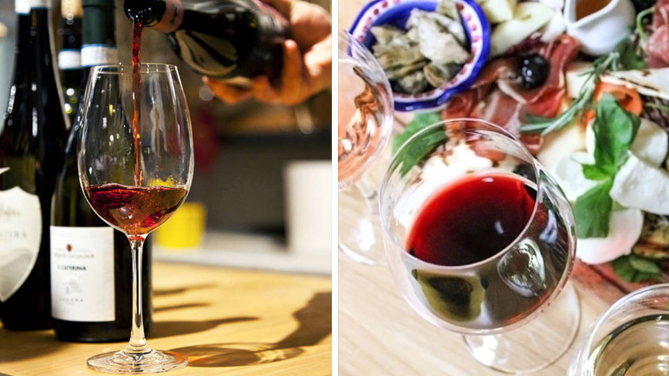 Rödvinsprovning i Stockholm med italienska viner och delikatesser på Eataly